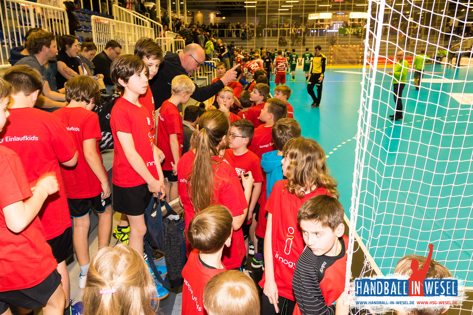 HSG Wesel E-Jugend / Einlaufkids TUSEM Essen 2017